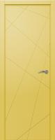 фото дверь капелли multicolor ф7a, ral1018, жёлтый