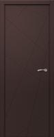 фото дверь капелли multicolor ф7a, ral8017, коричневый