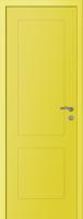 фото дверь капелли multicolor ф2к, ral1018 - жёлтый