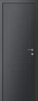 Дверь Капелли Multicolor Ф2К, RAL7021 - Black grey
