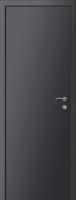 Дверь Капелли Multicolor Ф4Г, RAL7021 - Black grey