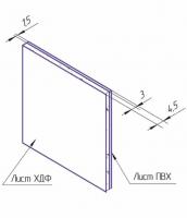 фото добор прямой 5 мм, шириной 100 мм