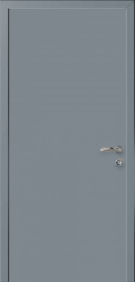 фото дверь kapelli classic гладкая, моноколор ral7046